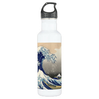 The Great Wave off Kanagawa Hokusai 710 Ml Water Bottle