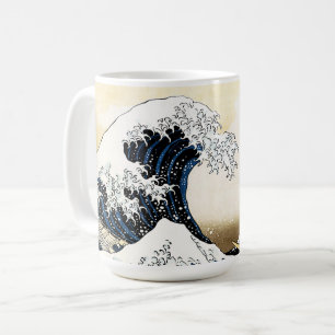 The Great Wave Off Kanagawa Hokusai, Japanese art Coffee Mug