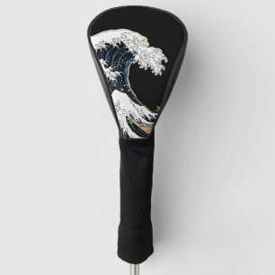 The Great Wave Off Kanagawa Hokusai, Japanese art Golf Head Cover