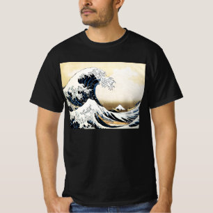 The Great Wave Off Kanagawa Hokusai, Japanese art T-Shirt
