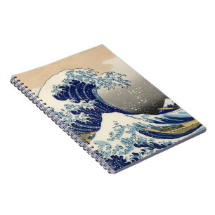 The Great Wave off Kanagawa Hokusai Notebook