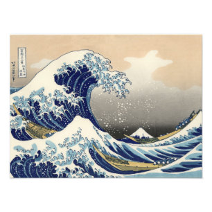 The Great Wave off Kanagawa Hokusai Photo Print