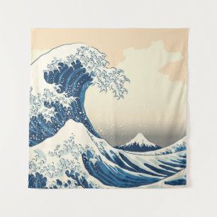 The great wave off kanagawa painting reproduction tapestry