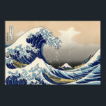 The Great Wave off Kanagawa Poster<br><div class="desc">Modern recut copy of The Great Wave off Kanagawa (神奈川沖波裏), from 36 Views of Mount Fuji, Colour woodcut. Although it is often used in tsunami literature, there is no reason to suspect that Hokusai intended it to be interpreted in that way. The waves in this work are sometimes mistakenly referred...</div>