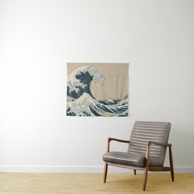 The Great Wave off Kanagawa Tapestry (In Situ (Horizontal))