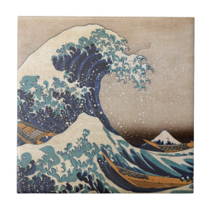 The Great Wave off Kanagawa Tile
