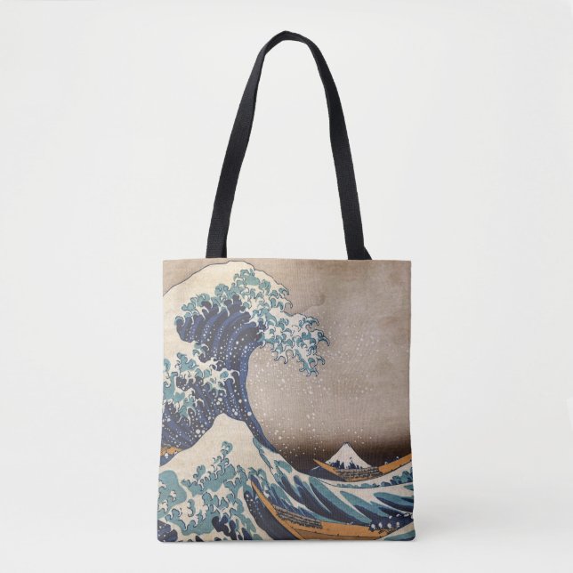 The Great Wave off Kanagawa Tote Bag (Front)