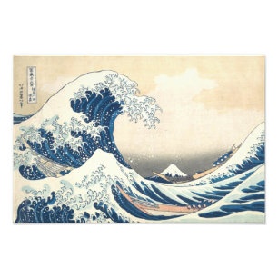 The Great Wave off Kanagawa Ukiyo-e Japanese Art Photo Print