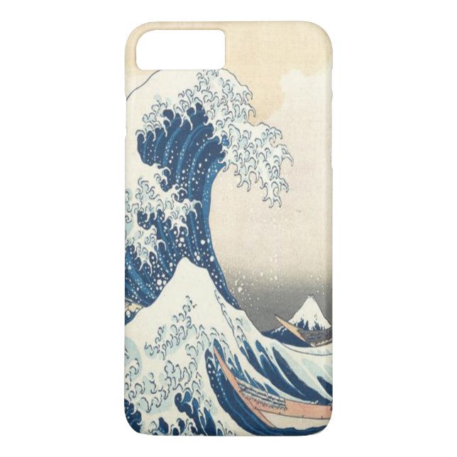 The Great Wave off Kanagawa Ukiyo-e Japanese Case-Mate iPhone Case (Back)