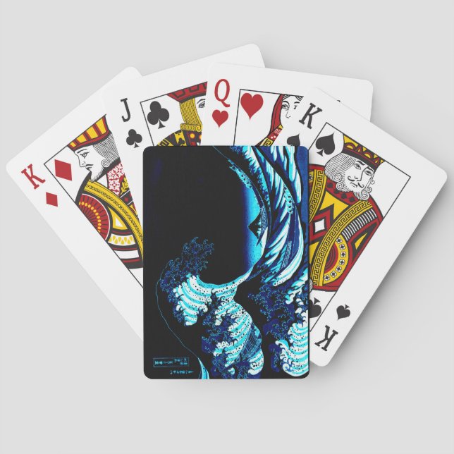 The Great Wave Playing Cards (Back)