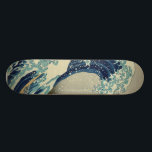 The Great Wave Skateboard<br><div class="desc">The Great Wave off Kanagawa (神奈川沖浪裏 Kanagawa-oki nami-ura?,  lit. "Under a Wave off Kanagawa"),  also known as The Great Wave or simply The Wave,  is a woodblock print by the Japanese artist Hokusai. An example of ukiyo-e art,  it was published sometime between 1830 and 1833.</div>