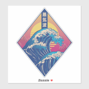 The Great Wave Vaporwave