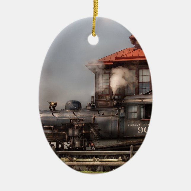 The Great Western 90 Ceramic Ornament (Front)