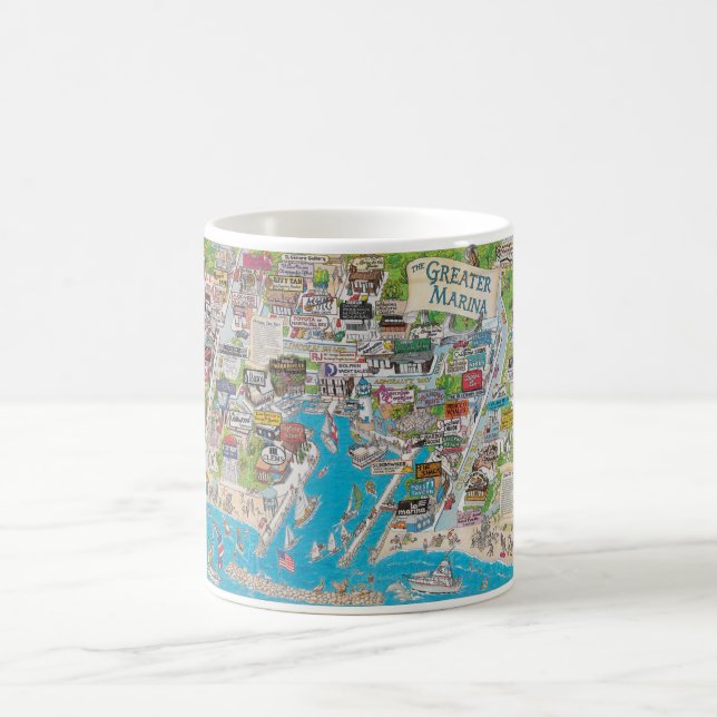 The Greater Marina Coffee Mug (Center)