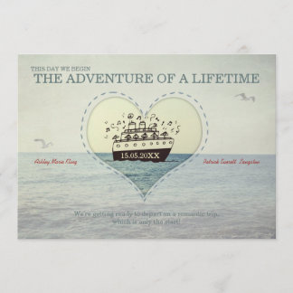 The Greatest Adventure - Wedding Invite