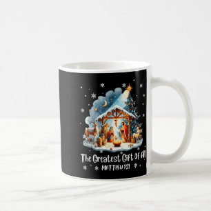 The Greatest Gift For All Christmas Nativity Jesus Coffee Mug
