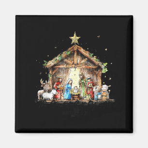 The Greatest Gift For All Christmas Nativity Jesus Magnet