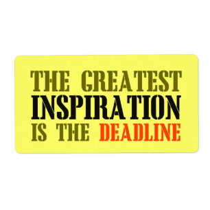 THE GREATEST INSPIRATION IS DEADLINE FUNNY MEME