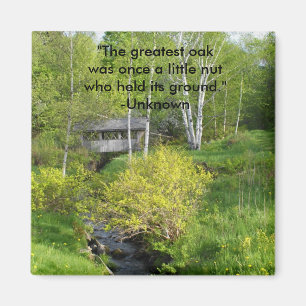 "The greatest osk was once a little n... Magnet