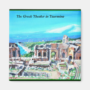 The Greek Theatre in Taormina -  Magnet