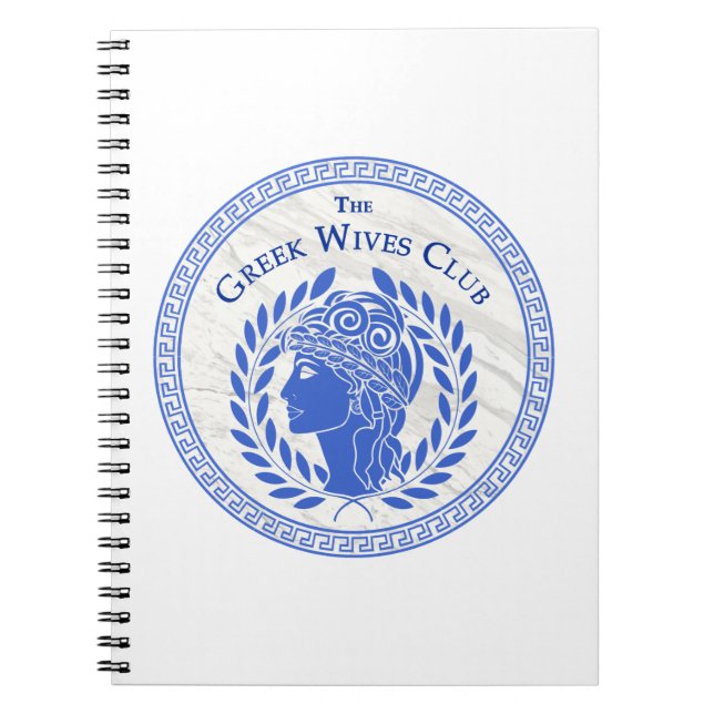 The Greek Wives Club Notebook (Front)