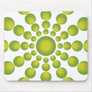 The Green 70's year styling Mouse Pad