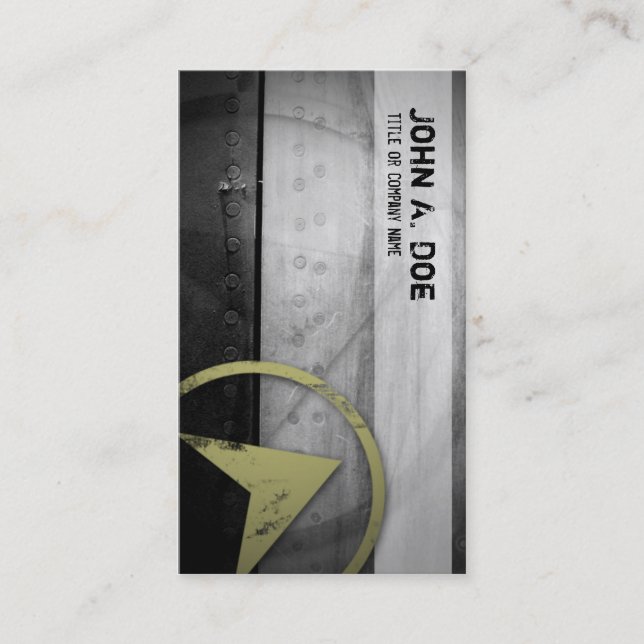 The Green Arrow Business Card (Front)