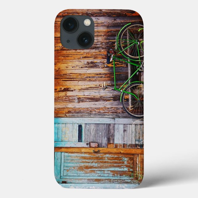 The Green Bicycle-1 Case-Mate iPhone Case (Back)