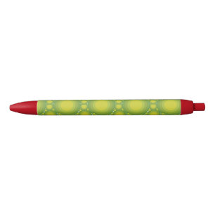 The Green bubbles Black Ink Pen