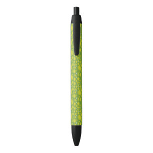 The Green bubbles Black Ink Pen