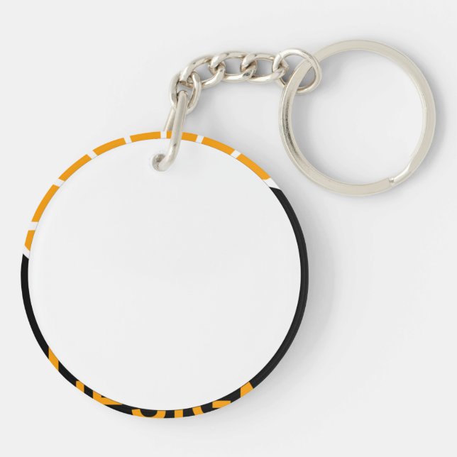 The Green bubbles Keychain (Back)