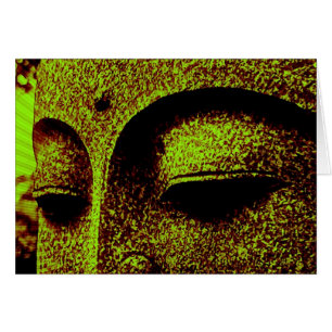 The Green Buddha Card