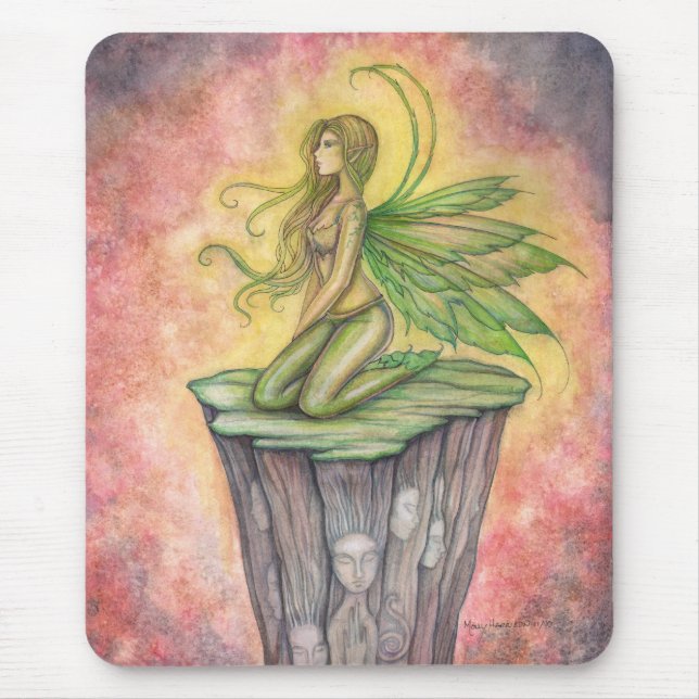 The Green Faerie Mousepad (Front)