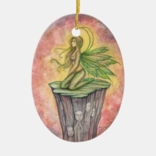 The Green Faerie Ornament