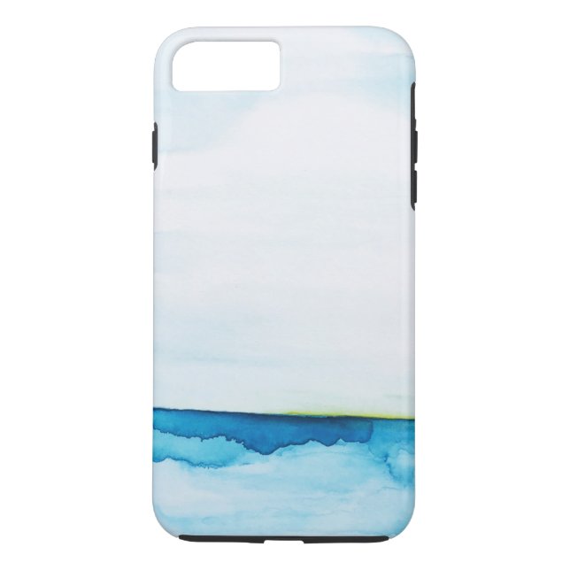 The Green Flash Ocean Watercolor Case-Mate iPhone Case (Back)