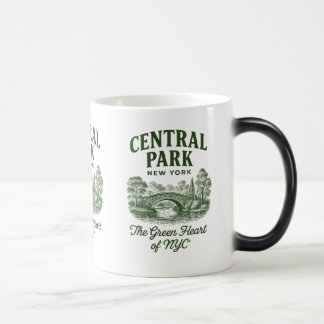 The Green Heart of nyc Magic Mug
