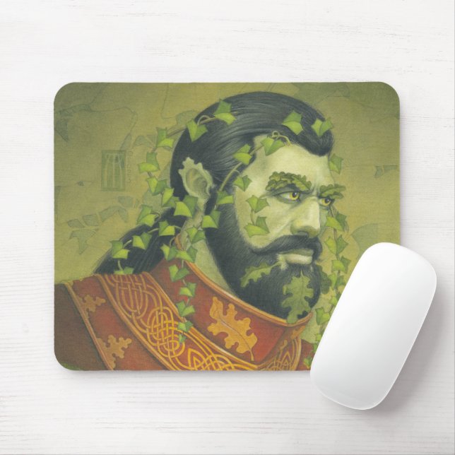 The Green Knight Curio Mouse Pad (With Mouse)