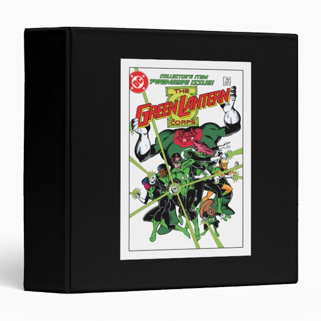 The Green Lantern Corps Binder (Front/Spine)
