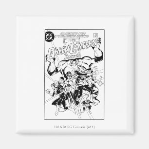 The Green Lantern Corps, Black and White Magnet
