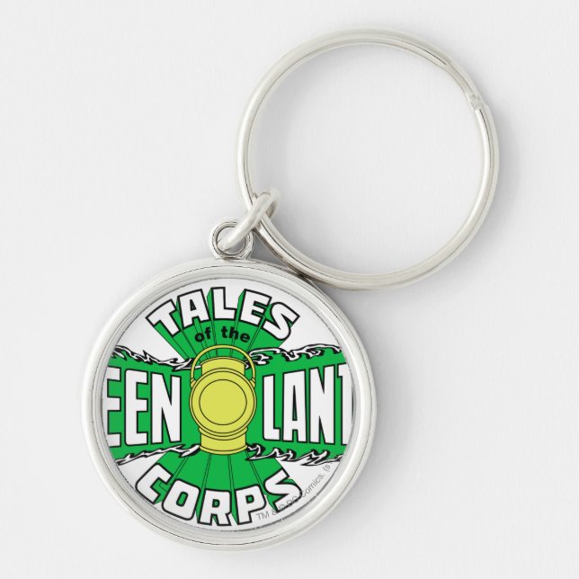 The Green Lantern Corps - Green Logo Keychain (Front)