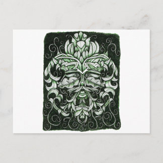 The Green Man Postcard
