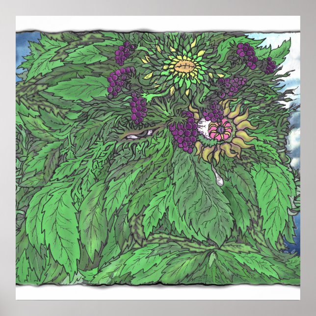 The Green Man Poster (Front)