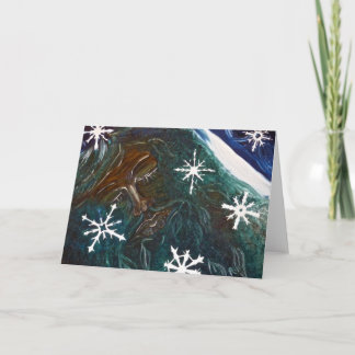 The Green Man Sleeps - Greetings Card