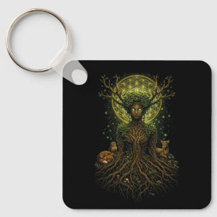 The Green Mother Keychain