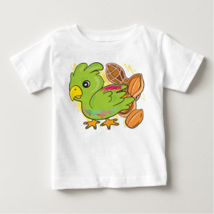The Green Parrot Baby T-Shirt