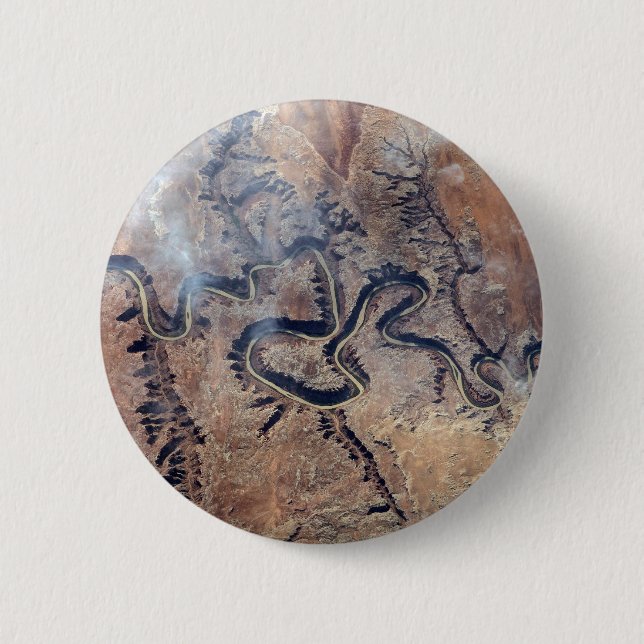 The Green River And Its Tributary Canyons In Utah 2 Inch Round Button (Front)