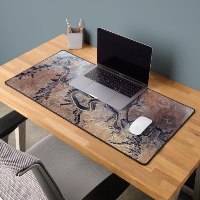 The Green River And Its Tributary Canyons In Utah Desk Mat (Office 2)