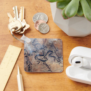 The Green River And Its Tributary Canyons In Utah Keychain