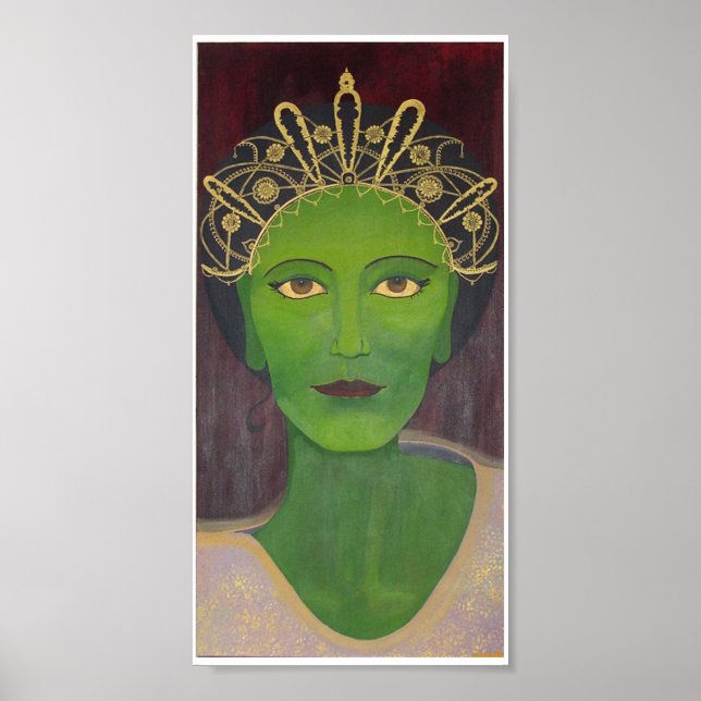 The Green Tara Bodhisattva Poster (Front)