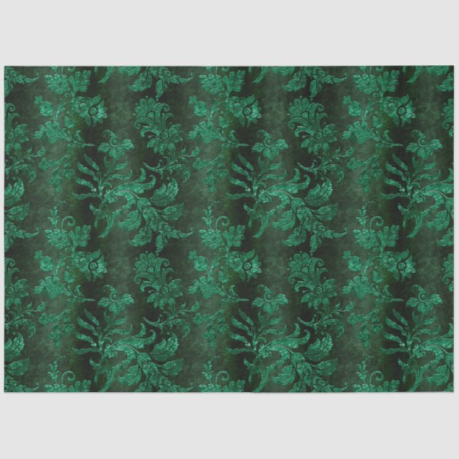 The Green Velvet  Series Design 7 Tissue Paper (Front)